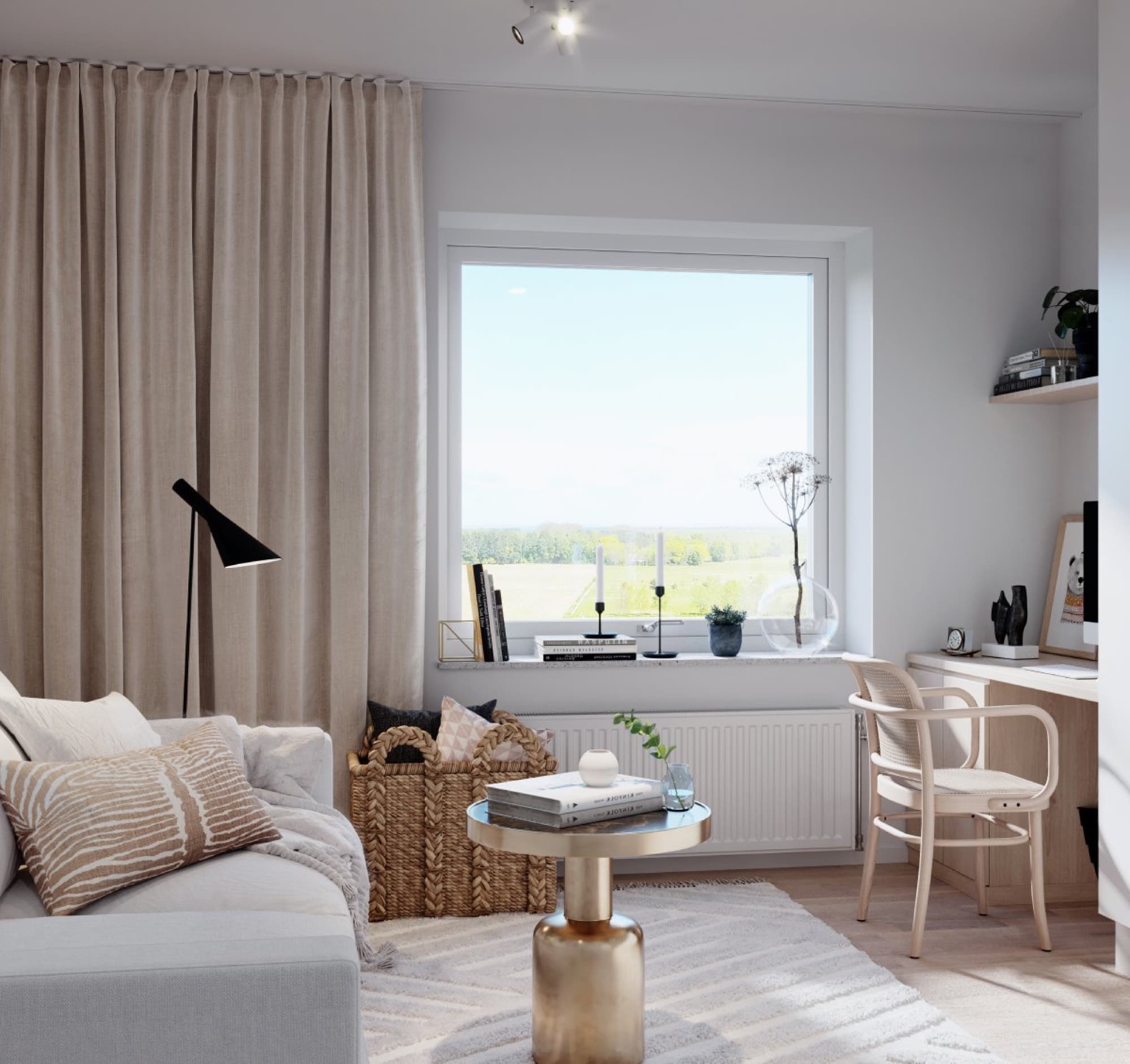 Plats för hemmakontoret